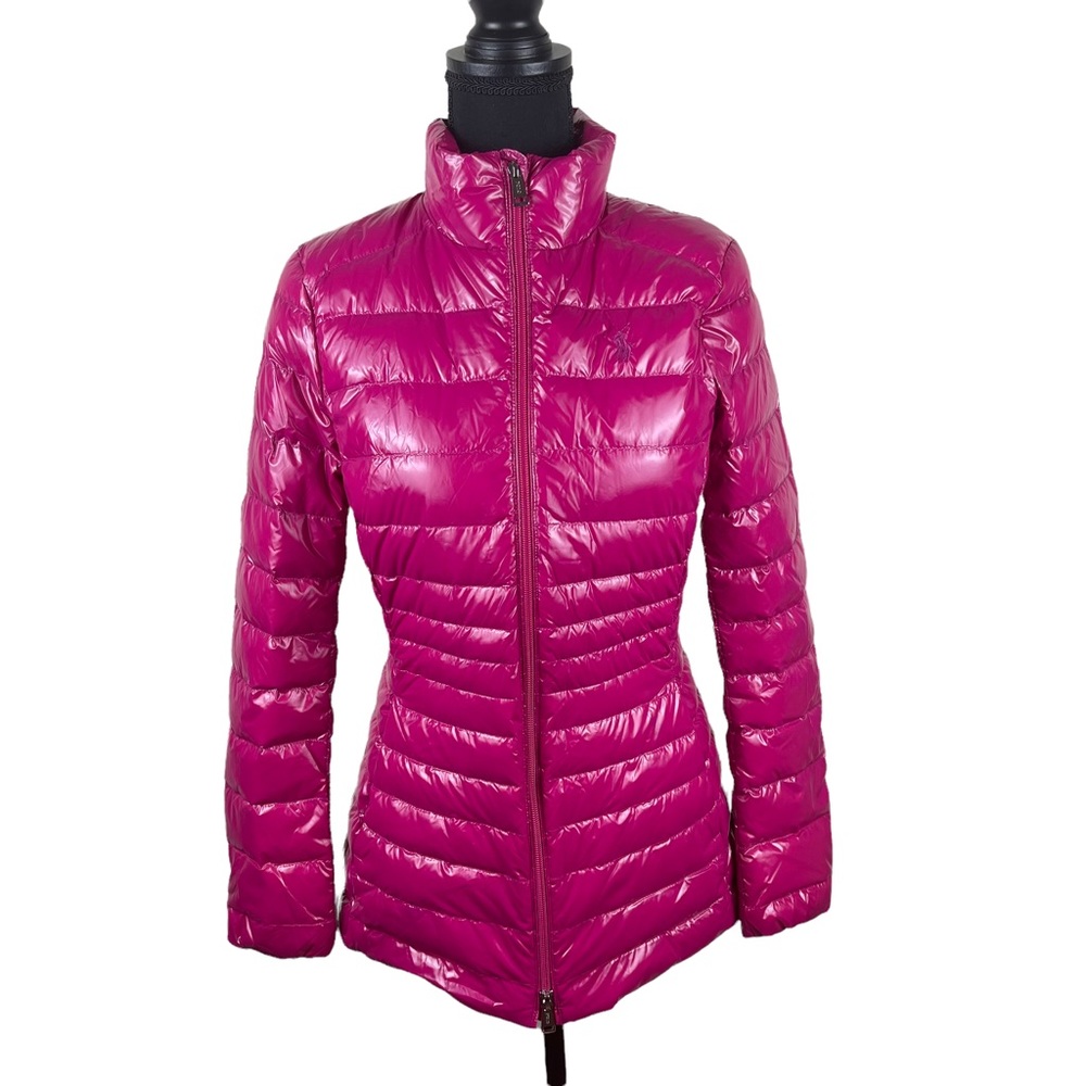 POLO Ralph Lauren Hot Pink‎ Puffer Down Jacket NWT Size XS